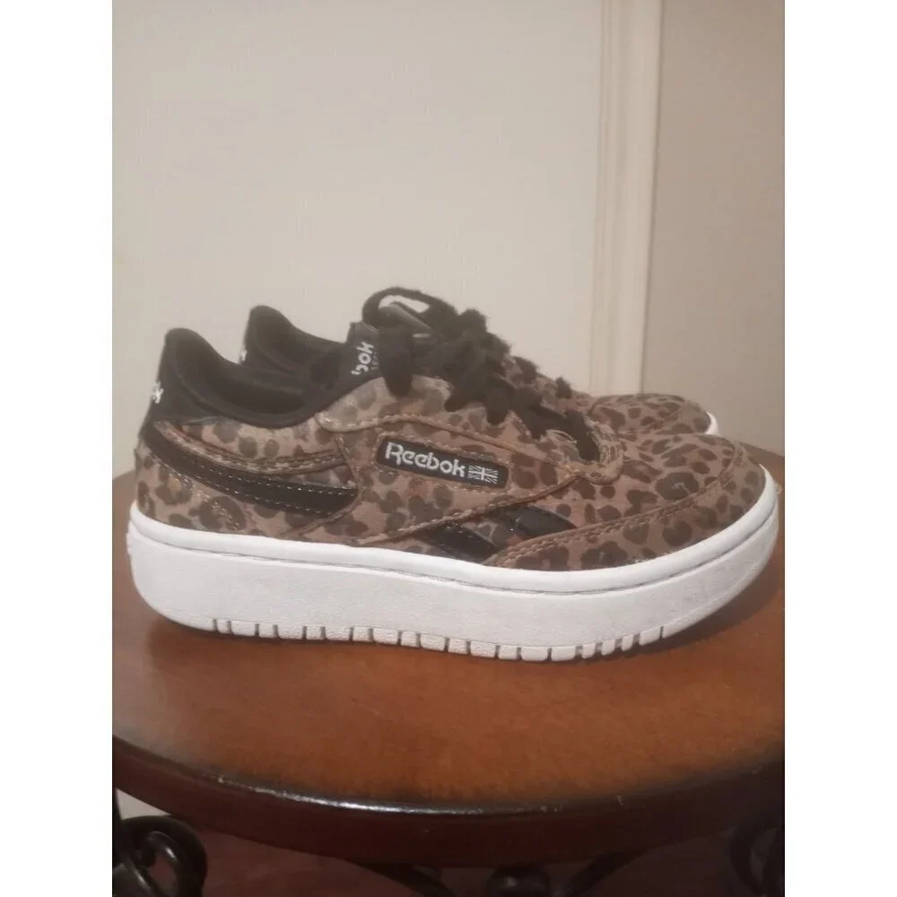 Reebok Classic Suede Sneakers Unisex Kids Shoes Camaflauge Size 13